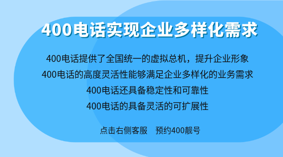 400電話實(shí)現(xiàn)企業(yè)多樣化需求