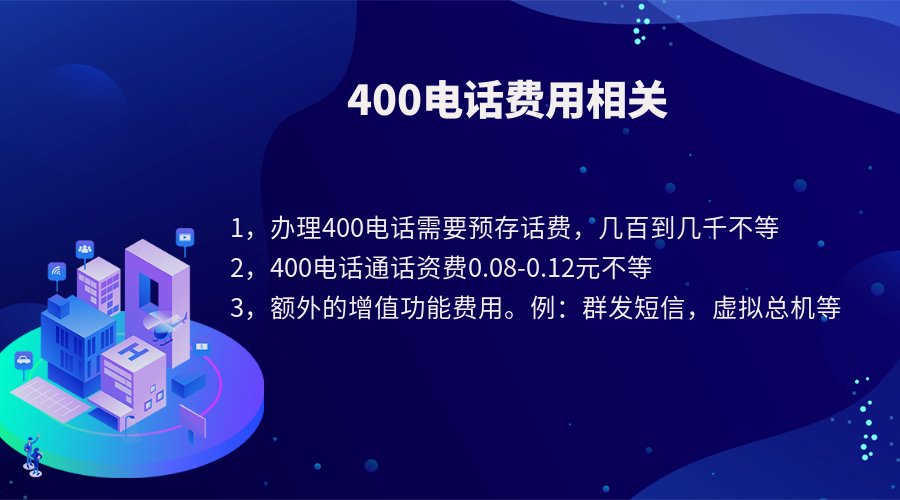 400電話申請是如何收費的，需要注意什么